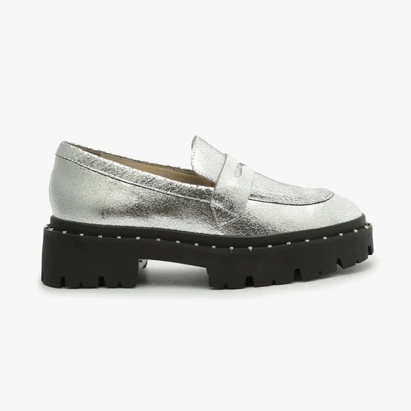 SCHUTZ Shoes - Schutz Christie Studs Crackled Leather
